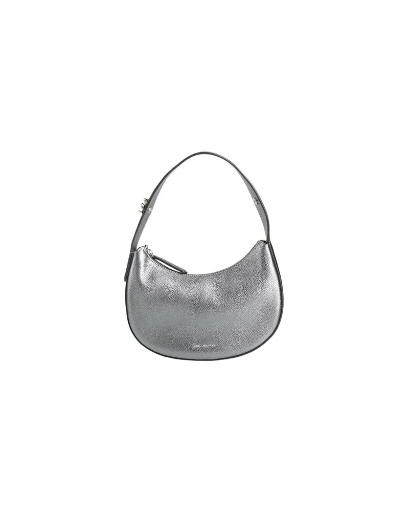 Karl Lagerfeld K/SOIREE HALF MOON METALLIC  - TASCHEN - Handtaschenauf YOOX.COM Stahlgrau