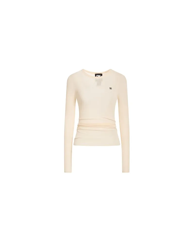 DKNY STRICKWAREN - Pulloverauf YOOX.COM Beige