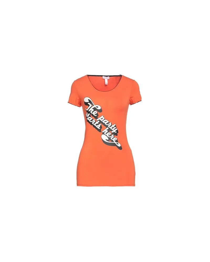 Frankie Morello TOPS - T-shirtsauf YOOX.COM Orange