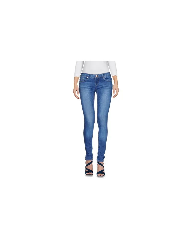 only HOSEN & RÖCKE - Jeanshosenauf YOOX.COM Blau
