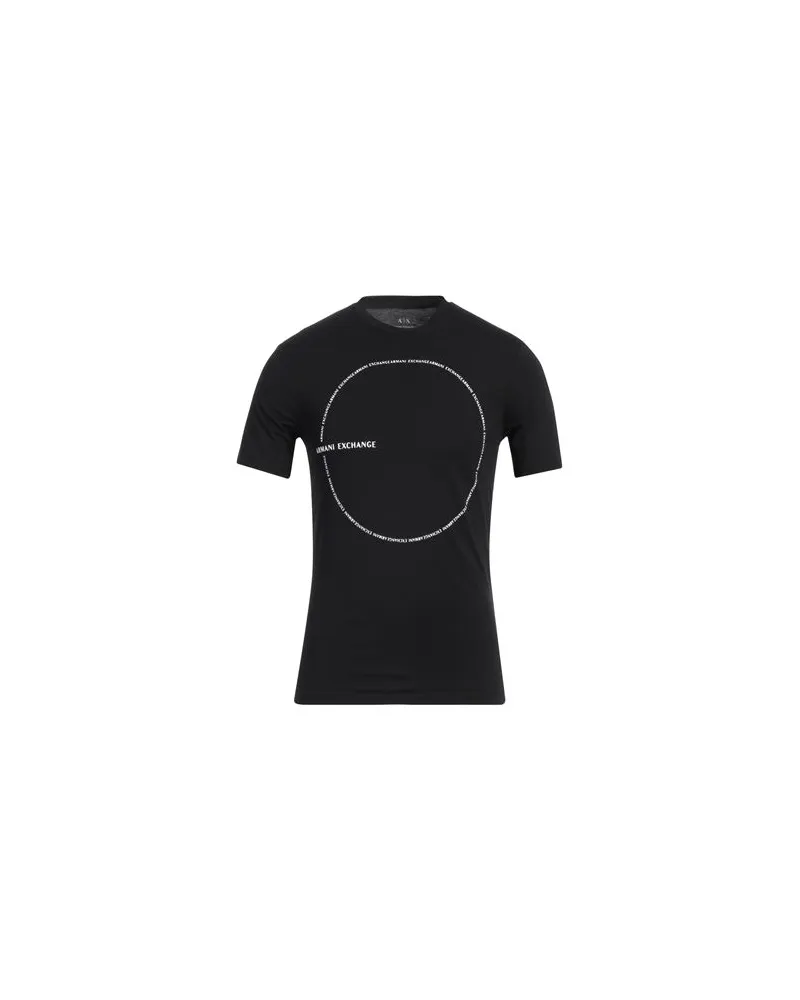 Armani Exchange TOPS - T-shirtsauf YOOX.COM Schwarz