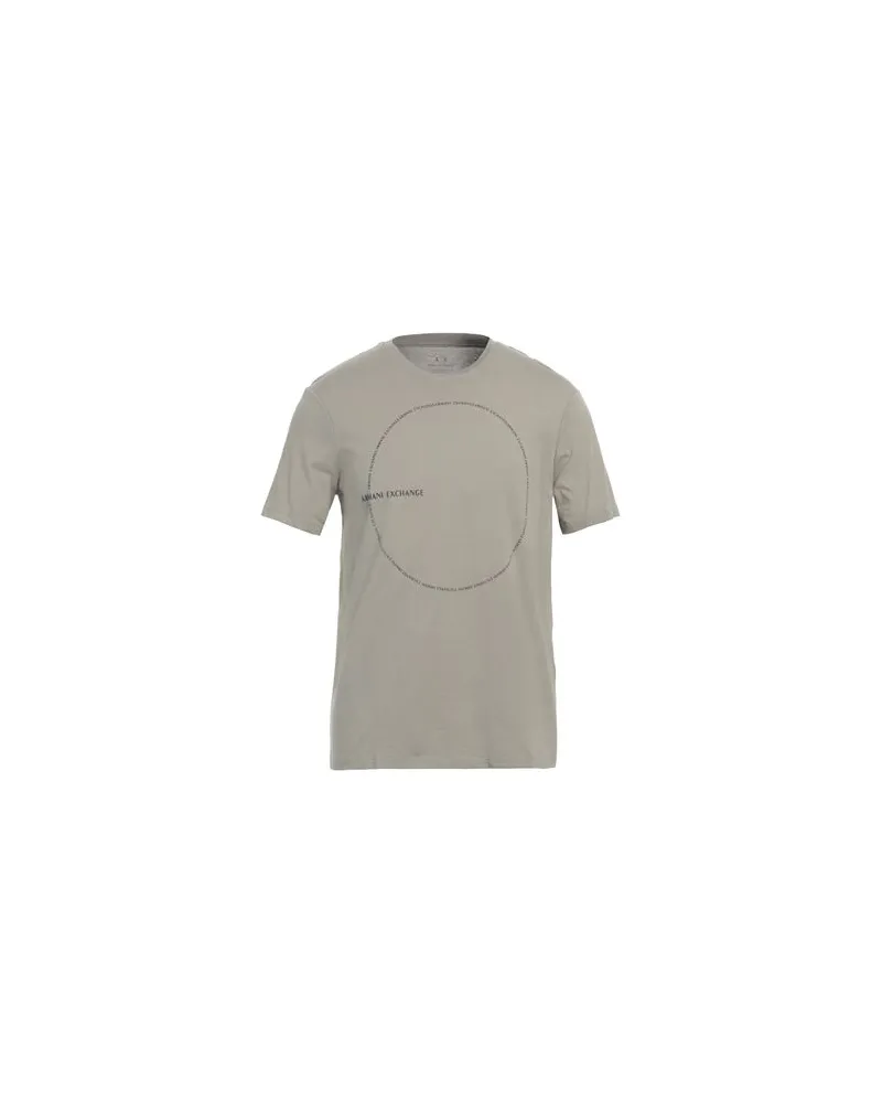 Armani Exchange TOPS - T-shirtsauf YOOX.COM Salbeigrün