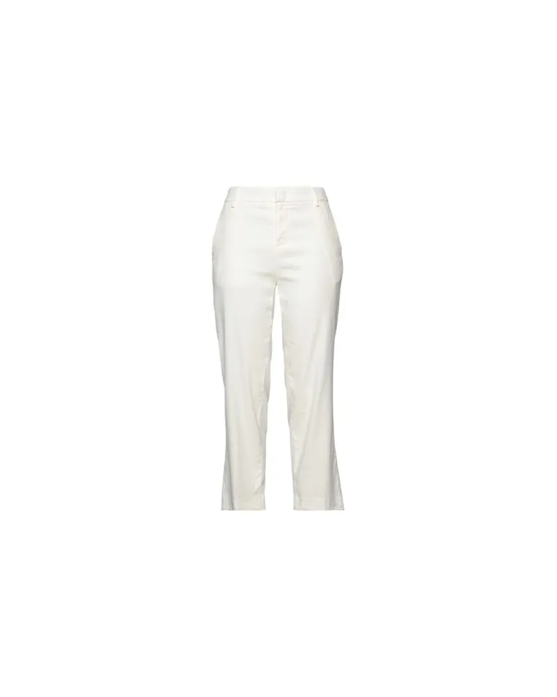 Dondup HOSEN & RÖCKE - Hosenauf YOOX.COM Weiß