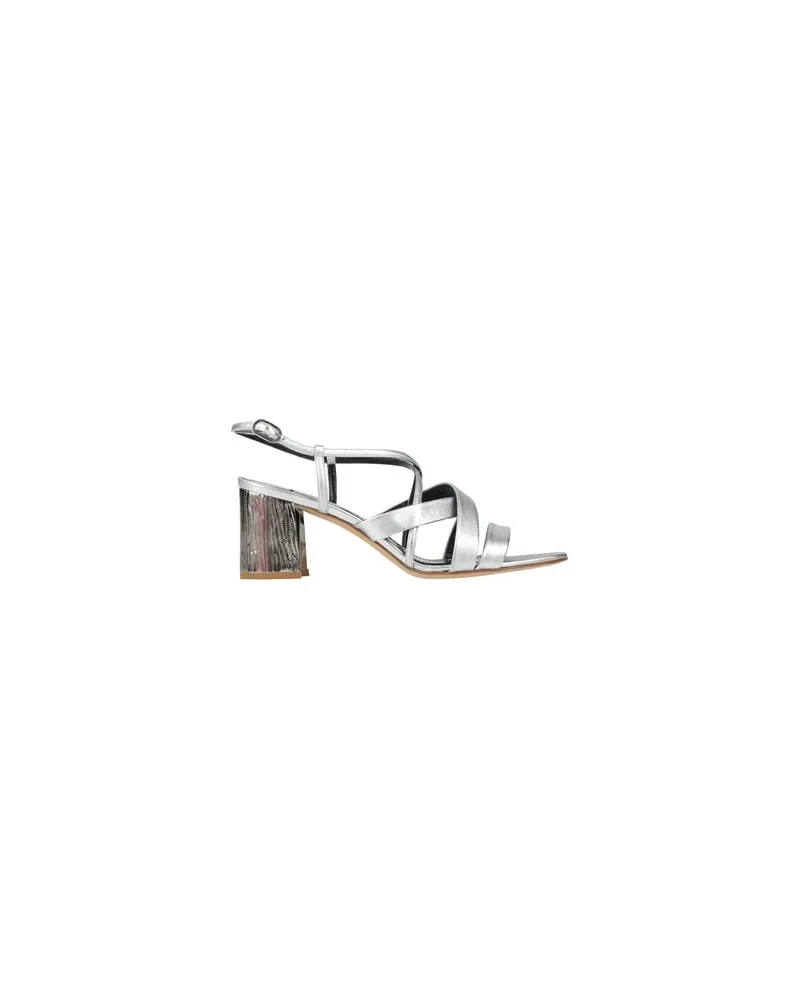 Francesco Sacco SCHUHE - Sandalenauf YOOX.COM Silber