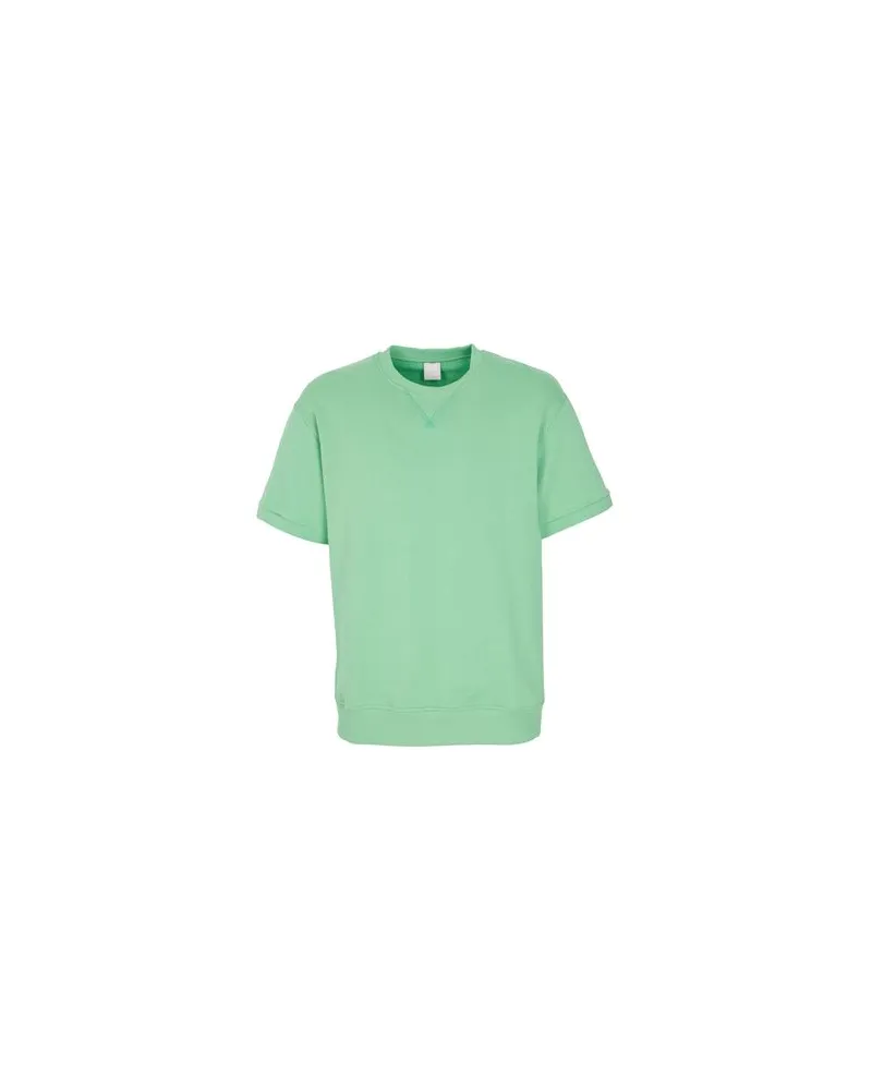 8 by Yoox HEAVY ORGANIC COTTON OVER-SIZE T-SHIRT  - TOPS - Sweatshirtsauf YOOX.COM Grün