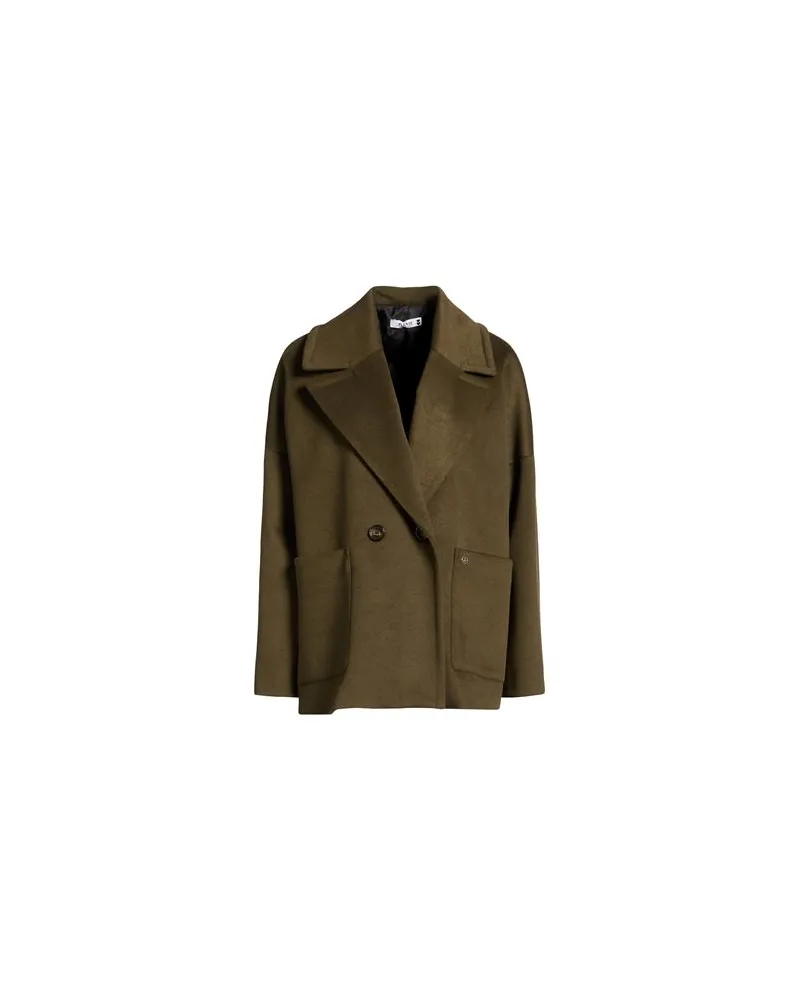 Please JACKEN & MÄNTEL - Mäntelauf YOOX.COM Militärgrün