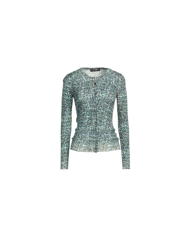 Dolce & Gabbana STRICKWAREN - Strickjackenauf YOOX.COM Tūrkis