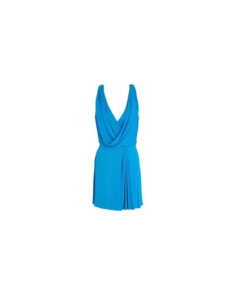 Alberta Ferretti KLEIDER - Mini-Kleiderauf YOOX.COM Azurblau