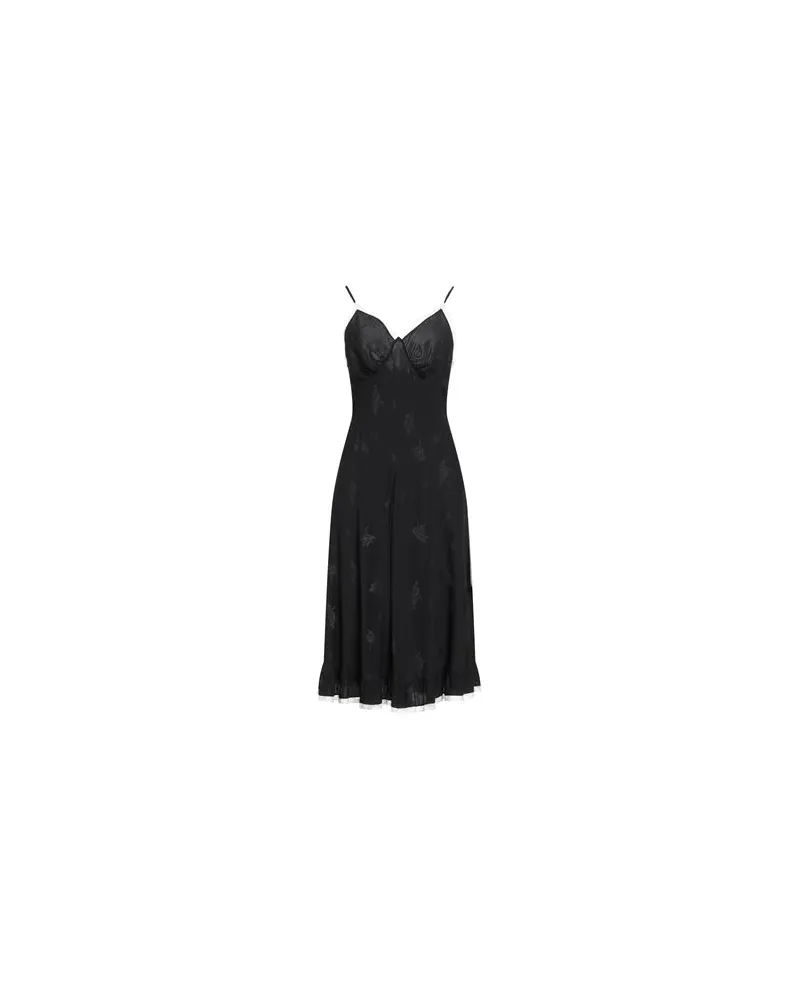 Moschino COUTURE - KLEIDER - Midi-Kleiderauf YOOX.COM Schwarz