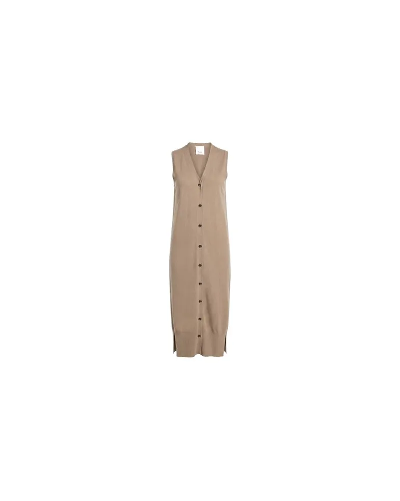 ALLUDE KLEIDER - Midi-Kleiderauf YOOX.COM Maulwurfsgrau
