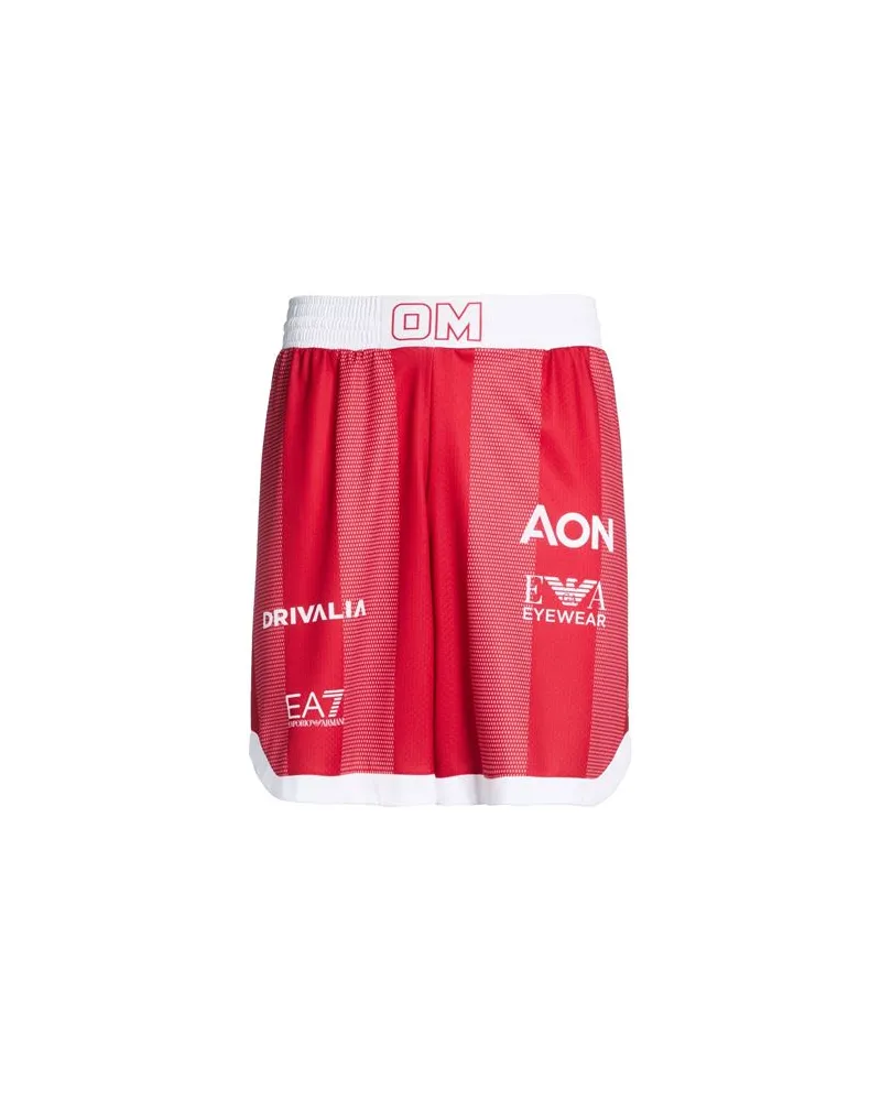EA7 HOSEN & RÖCKE - Shorts & Bermudashortsauf YOOX.COM Rot
