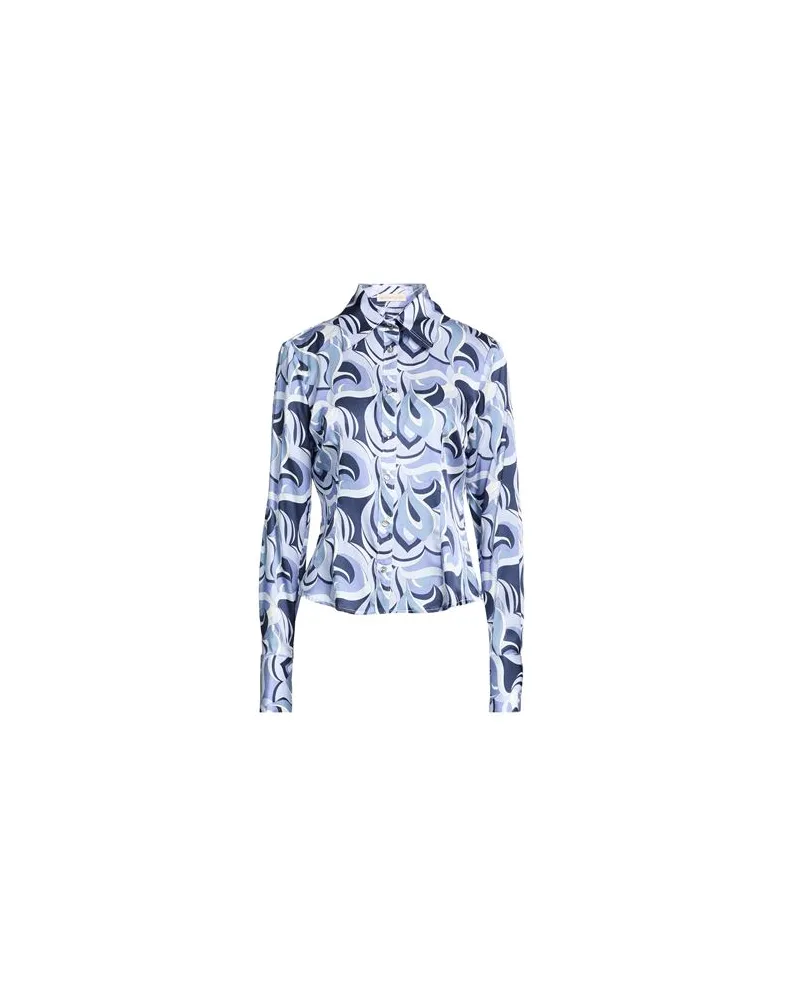 Camicettasnob TOPS - Hemdenauf YOOX.COM Hellblau