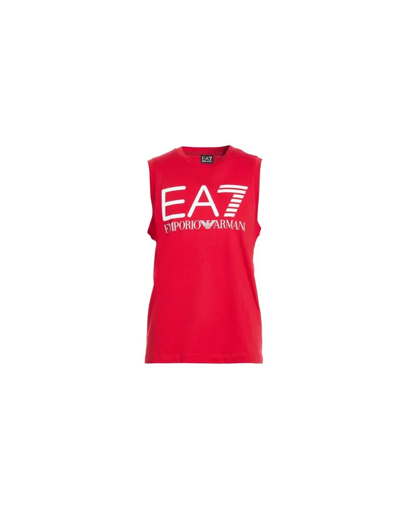 EA7 TOPS - T-shirtsauf YOOX.COM Rot