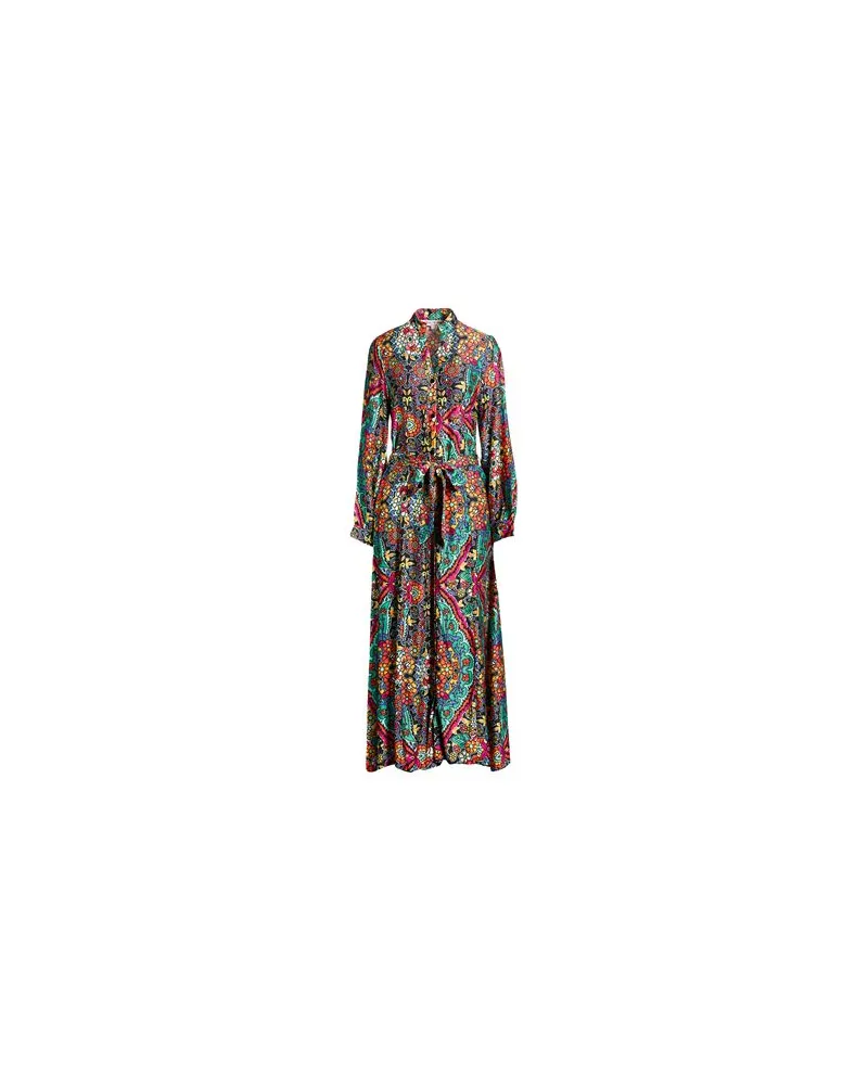 Connor & Blake KLEIDER - Maxi-Kleiderauf YOOX.COM Säuregrün