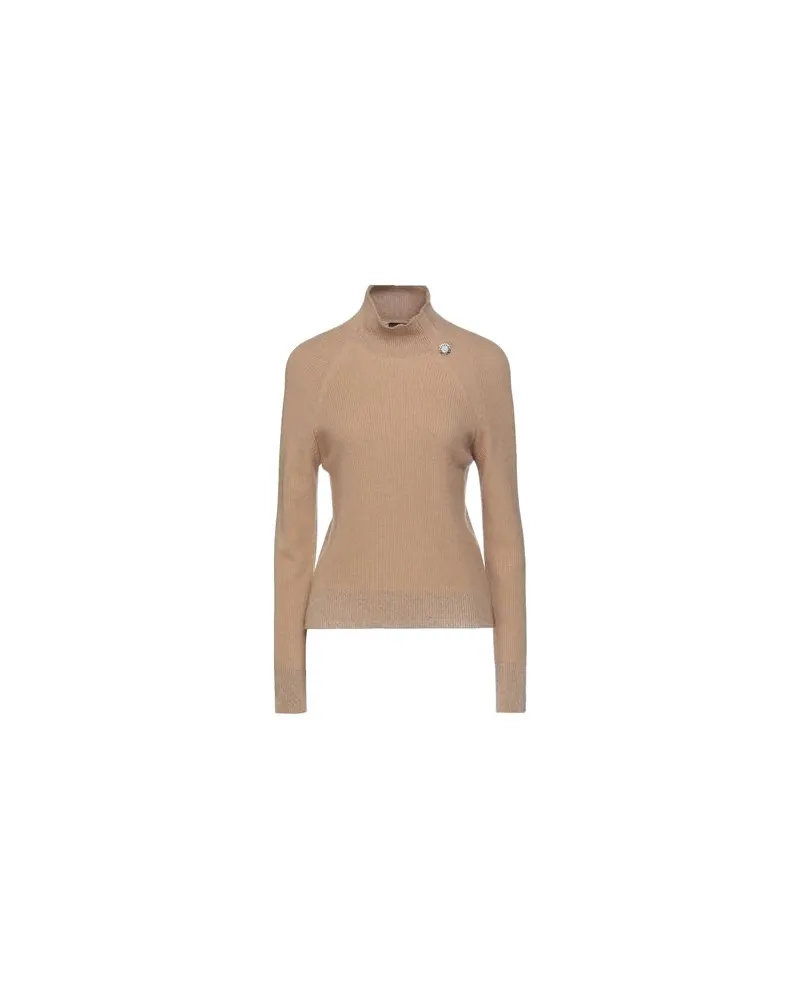 Liu Jo STRICKWAREN - Rollkragenpulloverauf YOOX.COM Kamel