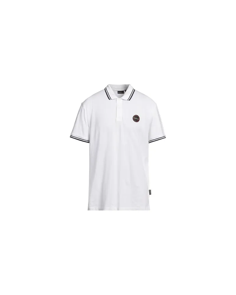 Napapijri TOPS - Poloshirtsauf YOOX.COM Weiß