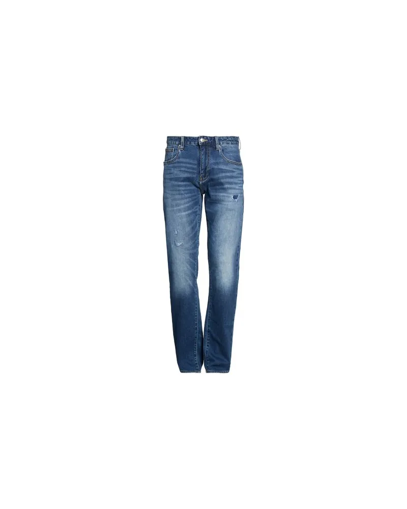 Armani Exchange HOSEN & RÖCKE - Jeanshosenauf YOOX.COM Blau