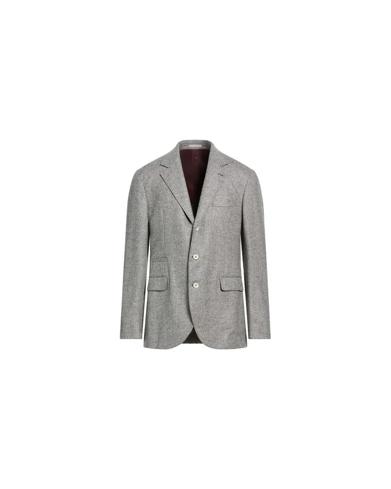Brunello Cucinelli ANZÜGE und CO-ORDS - Blazersauf YOOX.COM Hellgrau