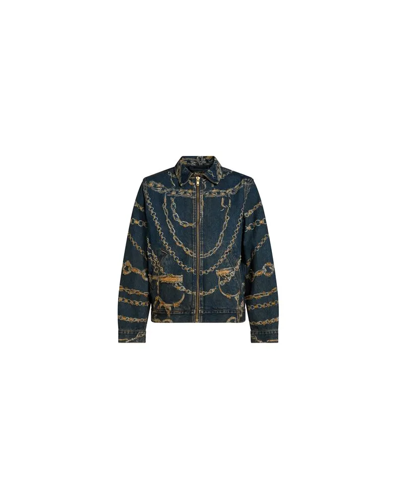 Aries JACKEN & MÄNTEL - Jeansjacken/Mäntelauf YOOX.COM Blau