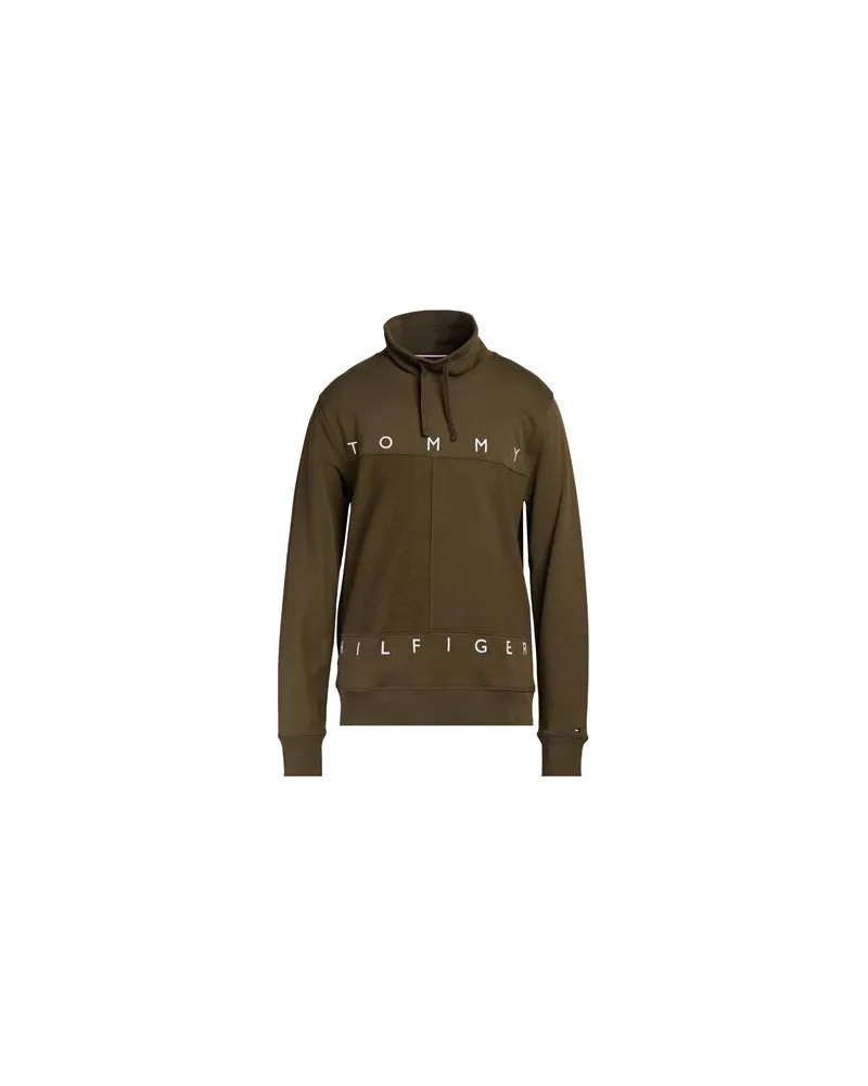 Tommy Hilfiger TOPS - Sweatshirtsauf YOOX.COM Militärgrün