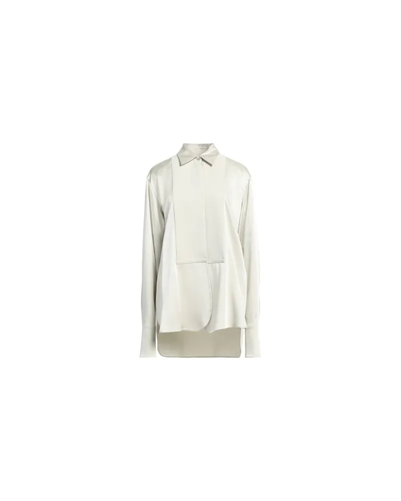 Jil Sander TOPS - Hemdenauf YOOX.COM Salbeigrün