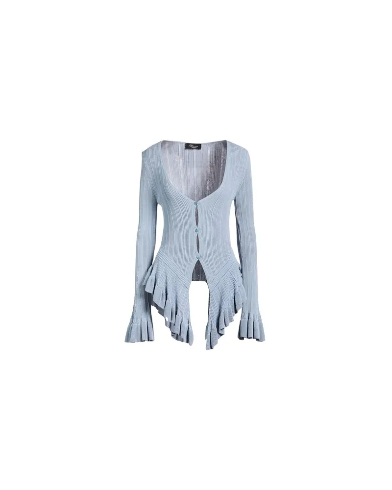 Blumarine STRICKWAREN - Strickjackenauf YOOX.COM Himmelblau