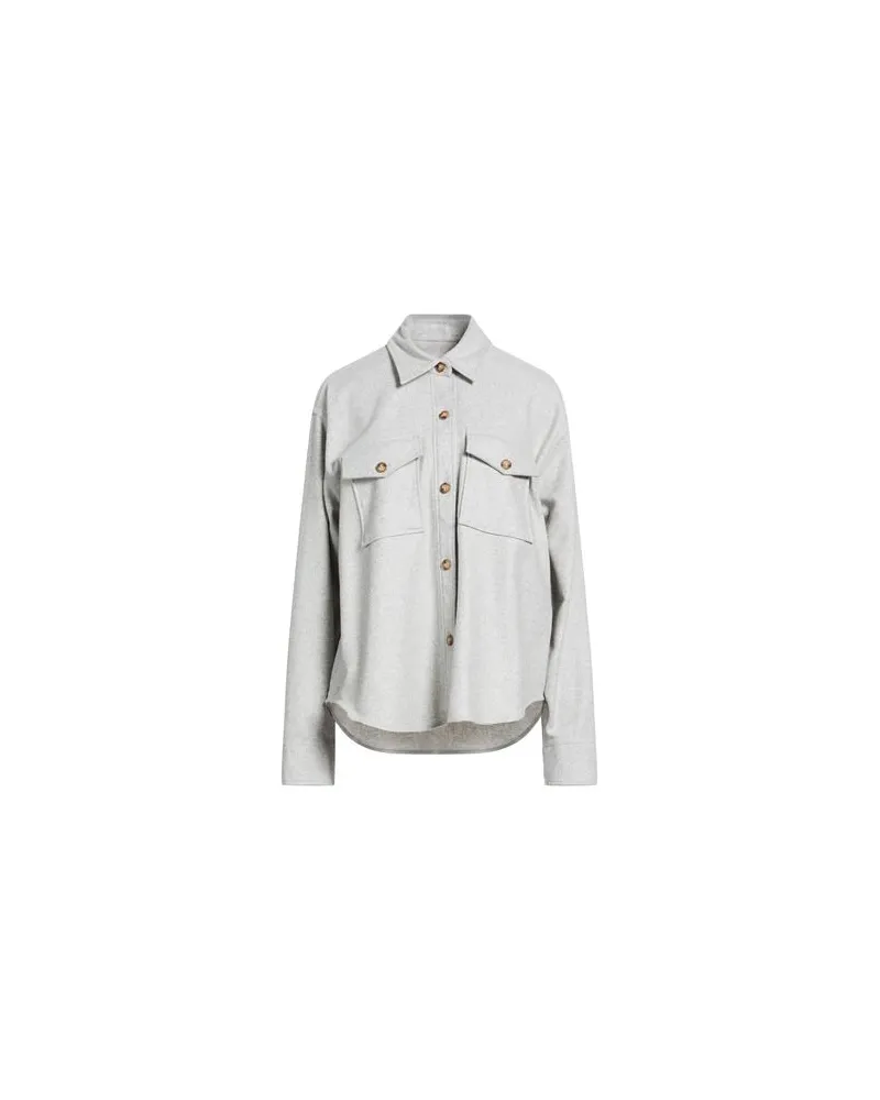 XACUS TOPS - Hemdenauf YOOX.COM Hellgrau