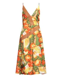 Trussardi Midi-Kleid Orange