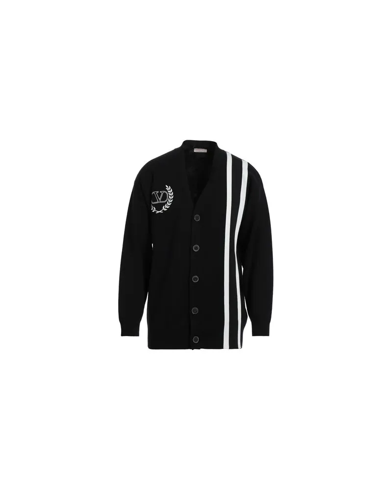 Valentino Garavani STRICKWAREN - Strickjackenauf YOOX.COM Schwarz