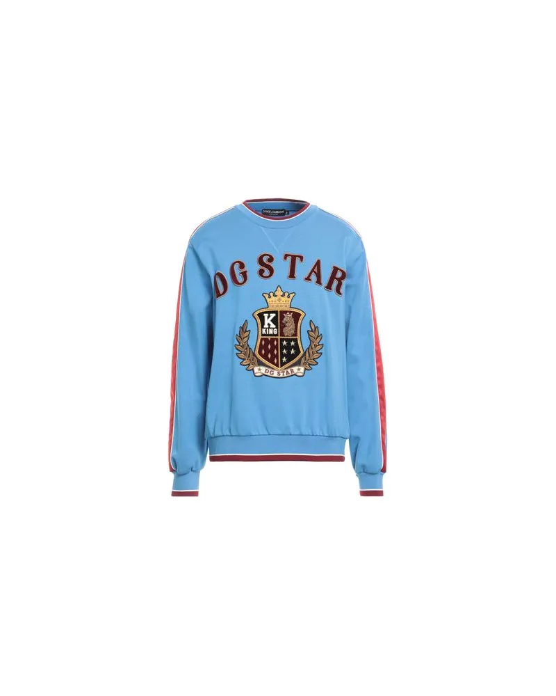 Dolce & Gabbana TOPS - Sweatshirtsauf YOOX.COM Azurblau