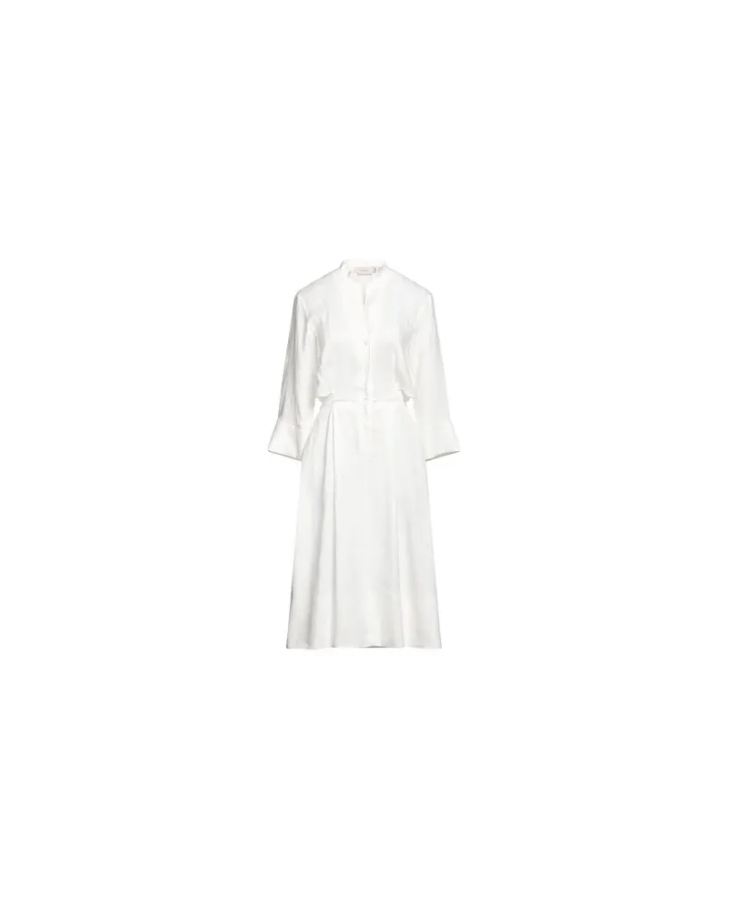 AGNONA KLEIDER - Midi-Kleiderauf YOOX.COM Weiß