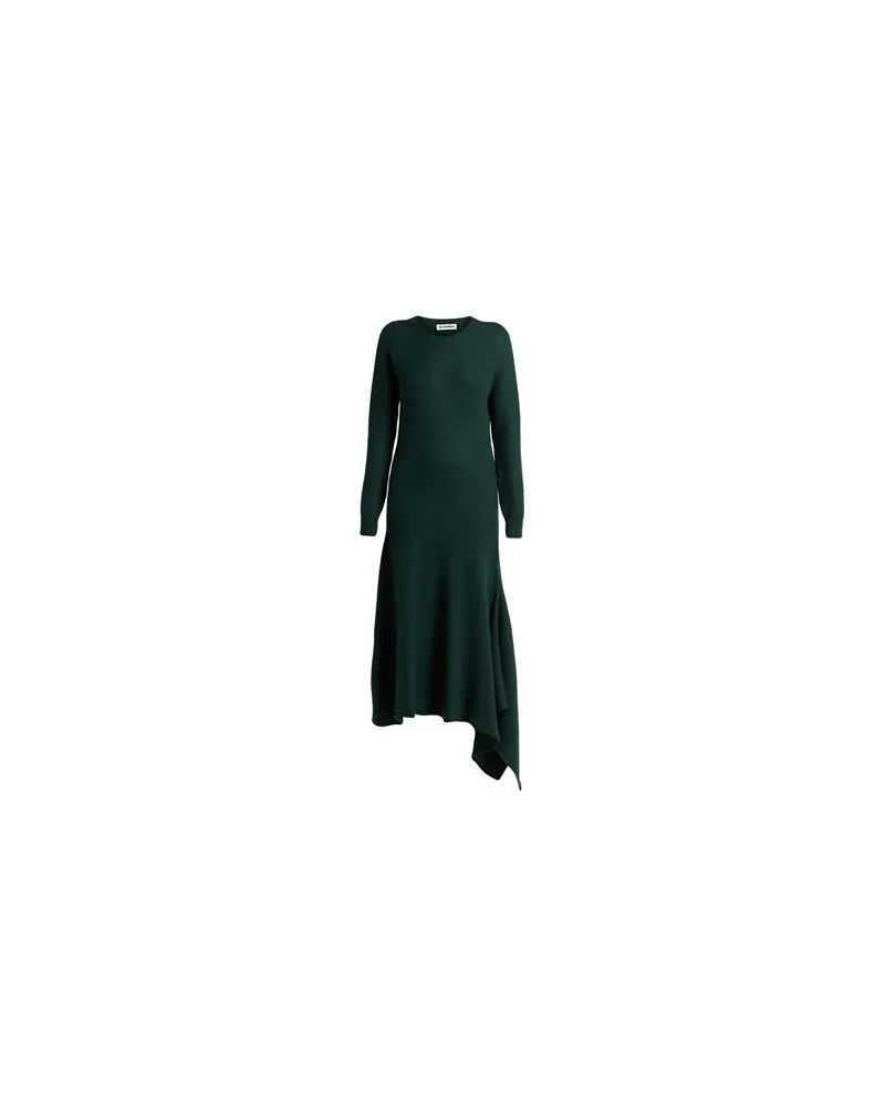 Jil Sander KLEIDER - Maxi-Kleiderauf YOOX.COM Dunkelgrün
