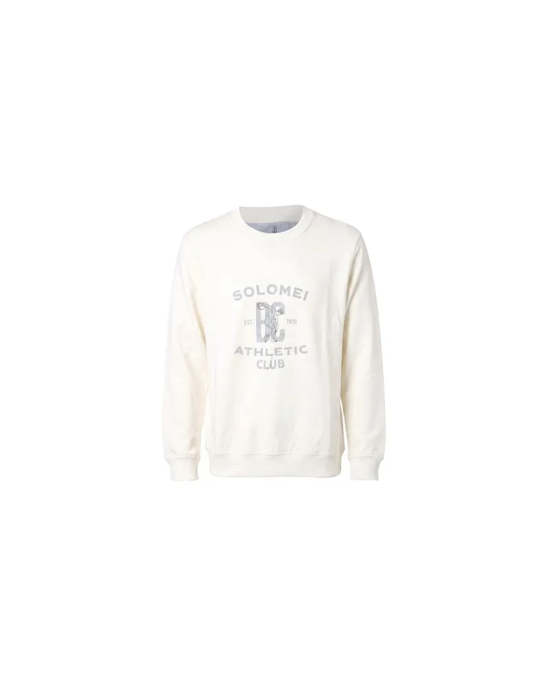 Brunello Cucinelli TOPS - Sweatshirtsauf YOOX.COM Weiß