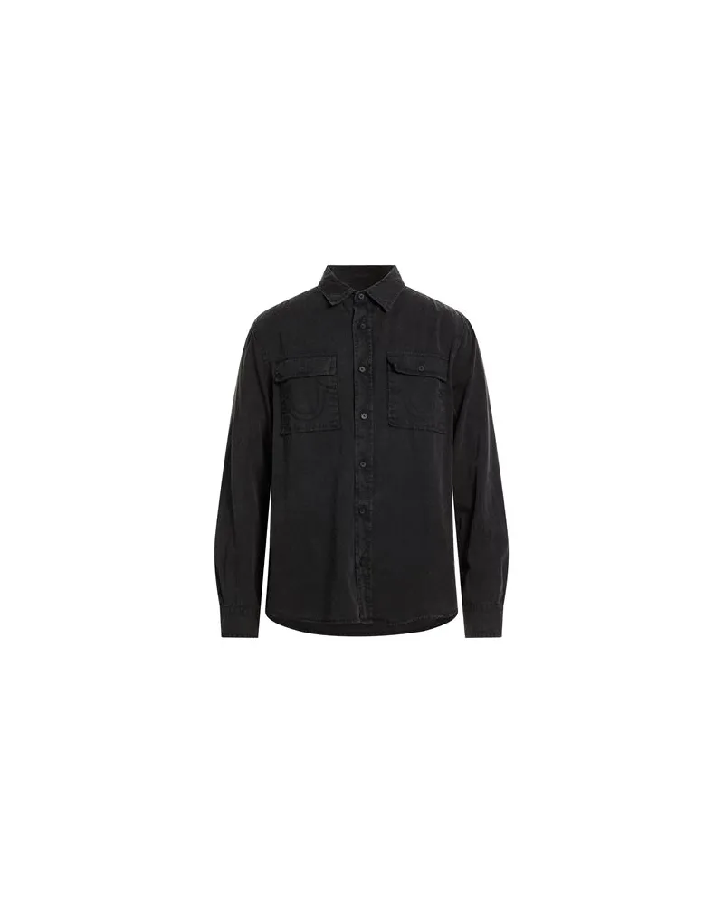 True Religion TOPS - Jeanshemdenauf YOOX.COM Schwarz