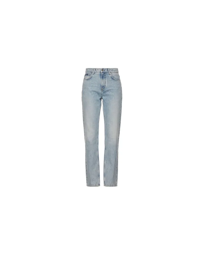 Dolce & Gabbana HOSEN & RÖCKE - Jeanshosenauf YOOX.COM Blau