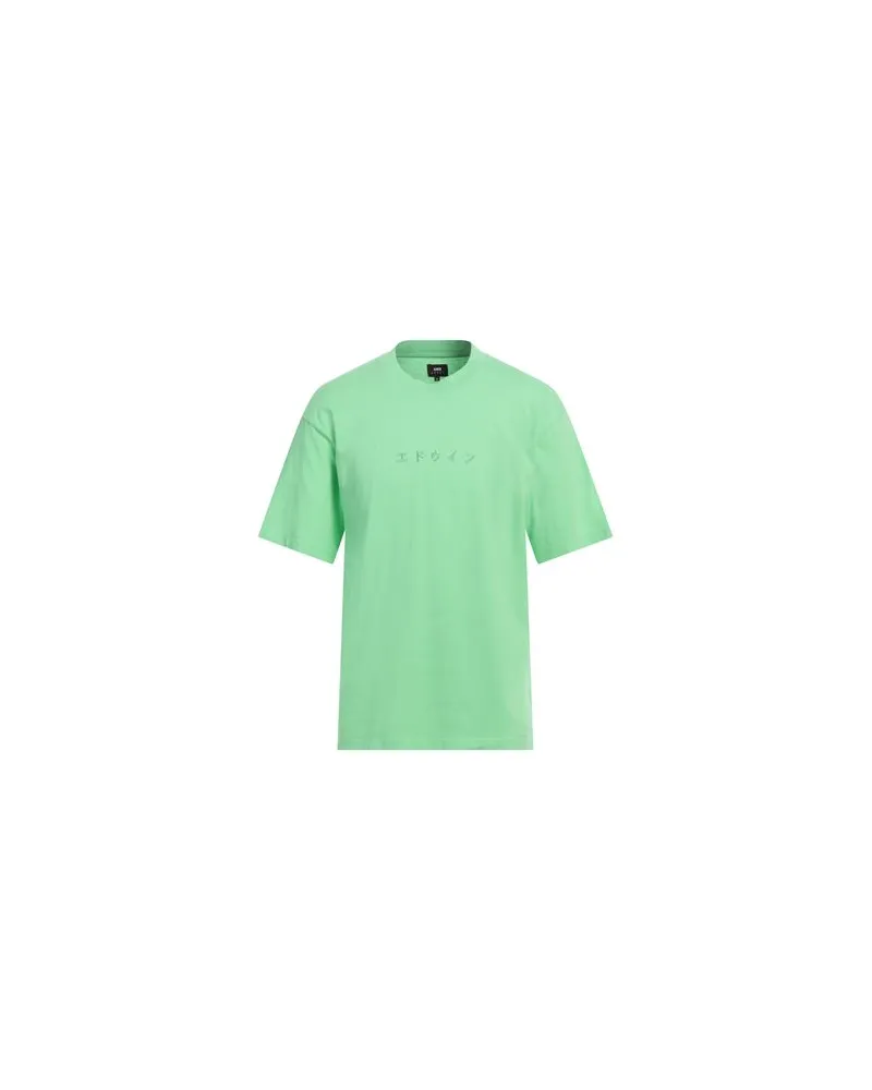 Edwin Jeans TOPS - T-shirtsauf YOOX.COM Grün