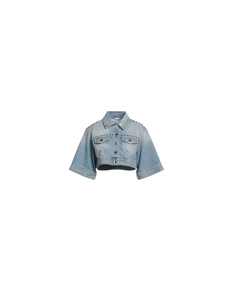Pinko DENIM - JACKEN & MÄNTEL - Jeansjacken/Mäntelauf YOOX.COM Blau