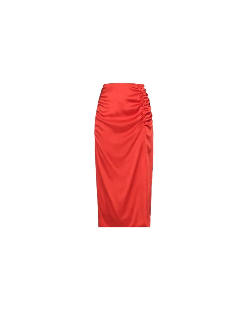 Clips HOSEN & RÖCKE - Midi-Röckeauf YOOX.COM Rot