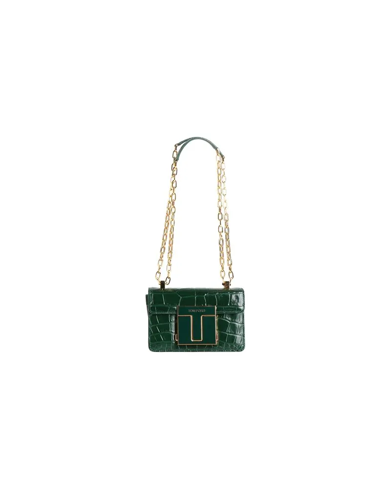 Tom Ford TASCHEN - Schultertaschenauf YOOX.COM Grün