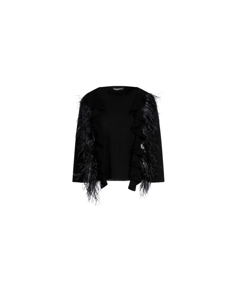 Alberta Ferretti STRICKWAREN - Pulloverauf YOOX.COM Schwarz