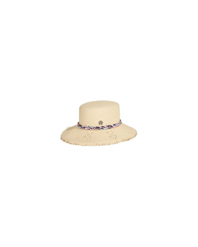 Maison Michel ACCESSOIRES - Mützen & Hüteauf YOOX.COM Beige