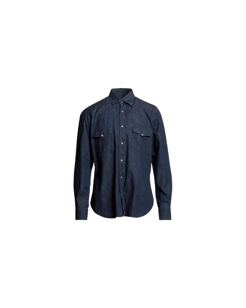 Caliban TOPS - Jeanshemdenauf YOOX.COM Marineblau