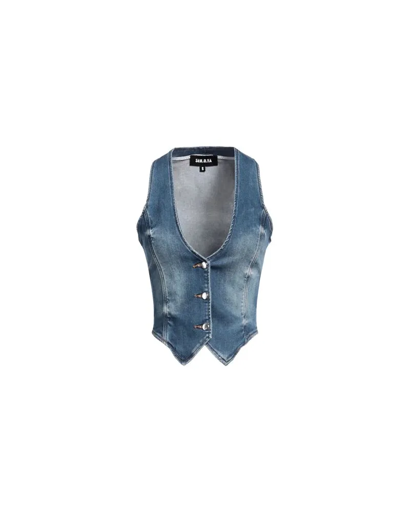 SER.O.YA TOPS - Topsauf YOOX.COM Blau