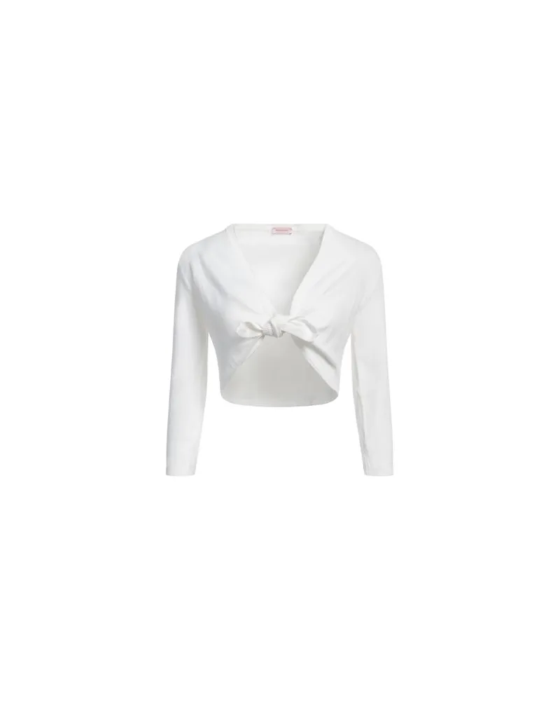 ROSSOPURO STRICKWAREN - Wickelpulloverauf YOOX.COM Weiß