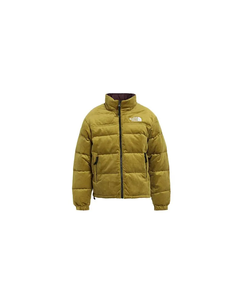 The North Face M 92 REVERSIBLE NUPTSE JACKET - JACKEN & MÄNTEL - Pufferjacken & Daunenjackenauf YOOX.COM Militärgrün
