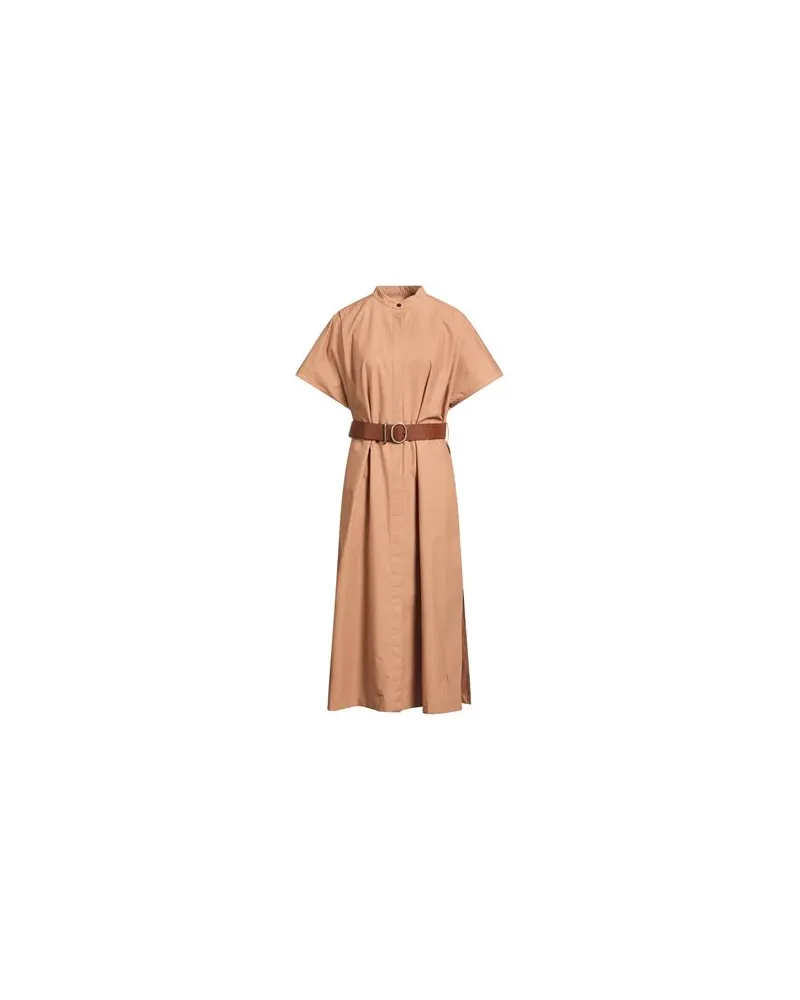 Jil Sander KLEIDER - Midi-Kleiderauf YOOX.COM Kamel