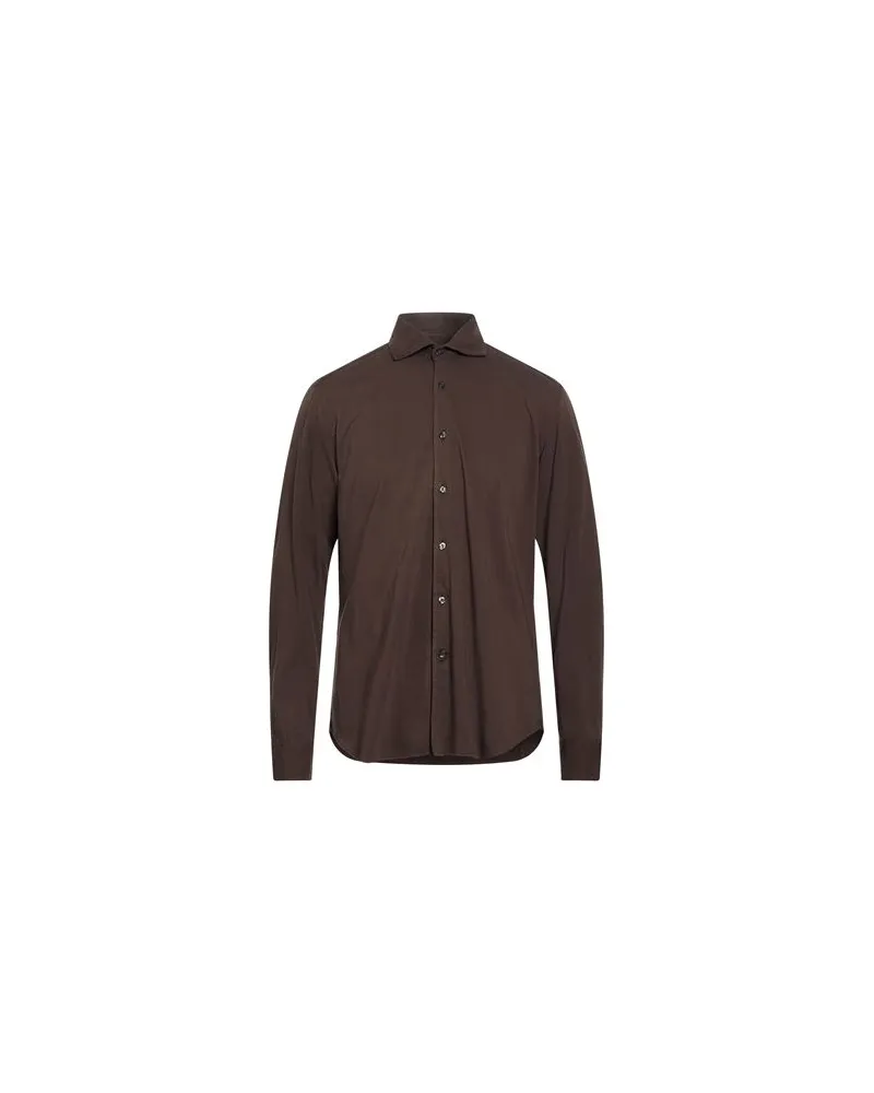 GUGLIELMINOTTI TOPS - Hemdenauf YOOX.COM Dunkelbraun