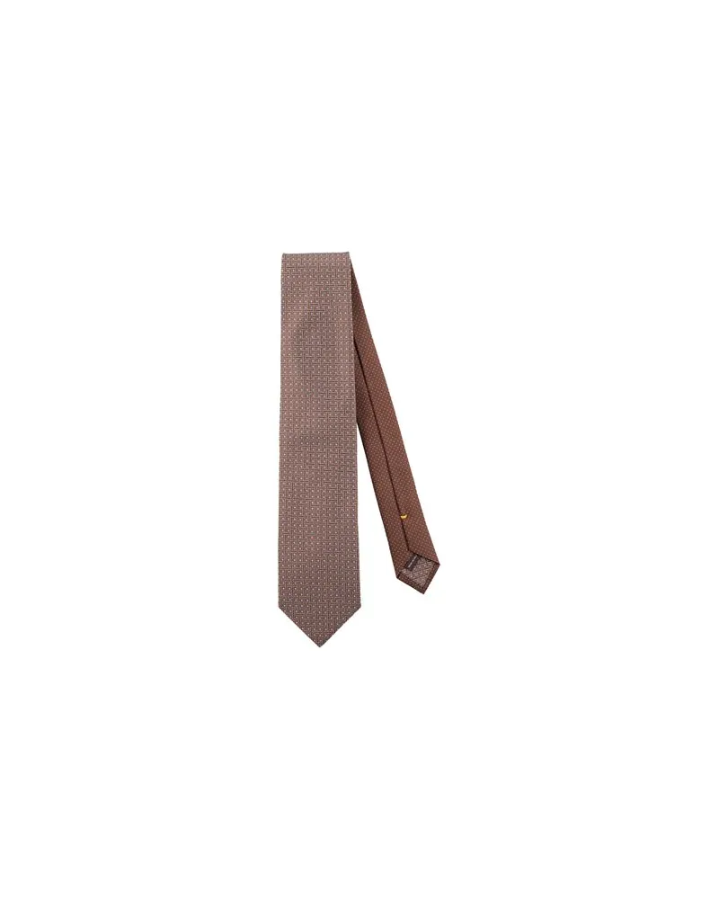 Canali ACCESSOIRES - Krawatten & Fliegenauf YOOX.COM Braun