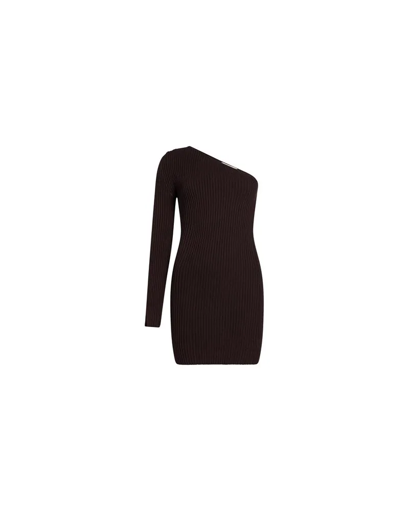 VICOLO KLEIDER - Mini-Kleiderauf YOOX.COM Dunkelbraun