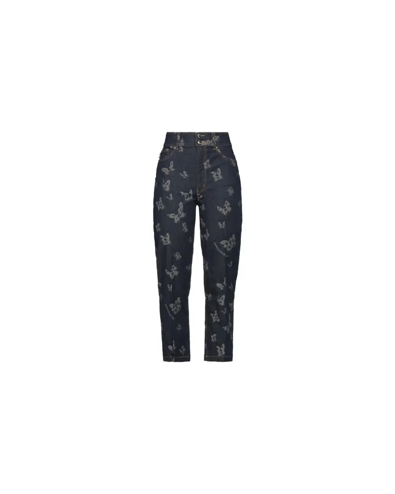 Moschino HOSEN & RÖCKE - Jeanshosenauf YOOX.COM Blau